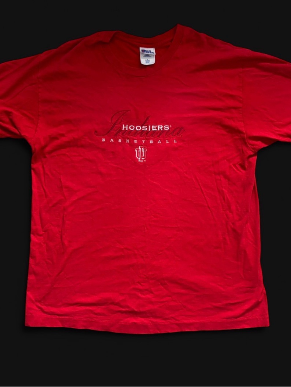 Pro Player Red Crewneck Graphic T‑Shirt